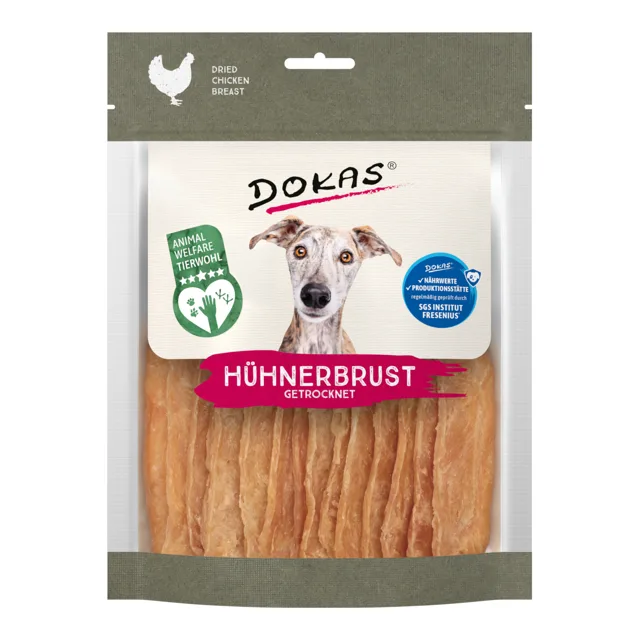 Dokas kuřecí prsa sušená Tierwohl - 170 g