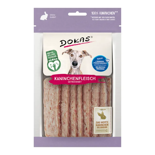 Dokas masový snack (poloměkký) - výhodné balení: 4 x 250 g - kachní