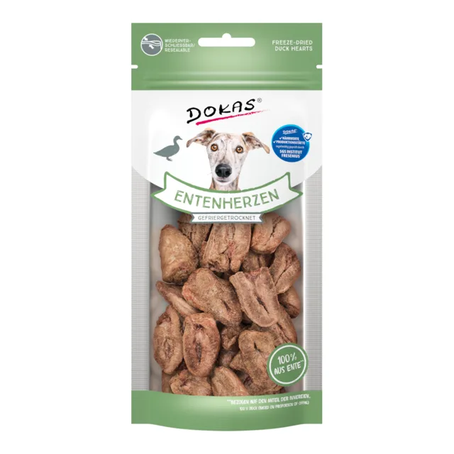 Dokas mrazem sušená kachní srdíčka - 22 g