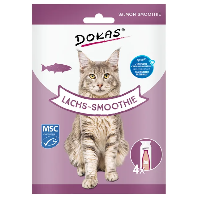 Dokas Smoothie s lososem - 120 g