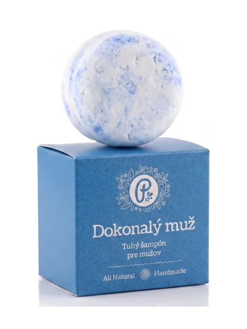Dokonalý muž - pánský tuhý šampon pro podporu růstu vlasů 40g