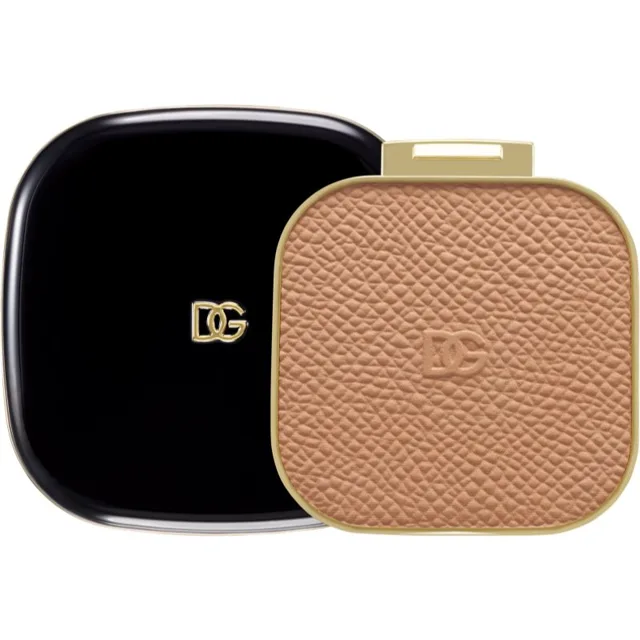 Dolce&Gabbana Classic Face&Eyes Match bronzer – náhradní náplň odstín 02 Light Medium - Warm Neutral-toned Dark Beige 14 g