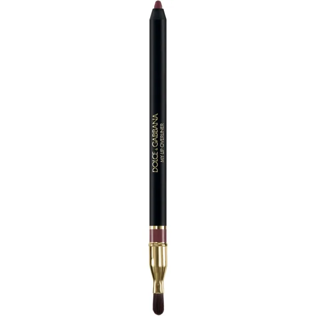 Dolce&Gabbana Classic My Lip Overliner tužka na rty se štětečkem odstín 06 My Rich Plum - Warm Red Toned Purple 1.2 g