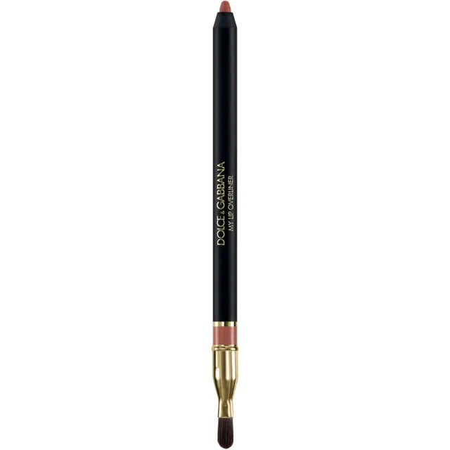 Dolce&Gabbana Classic My Lip Overliner tužka na rty se štětečkem odstín 11 My Terracotta Peach - Burnt Sienna Muted Peach 1.2 g