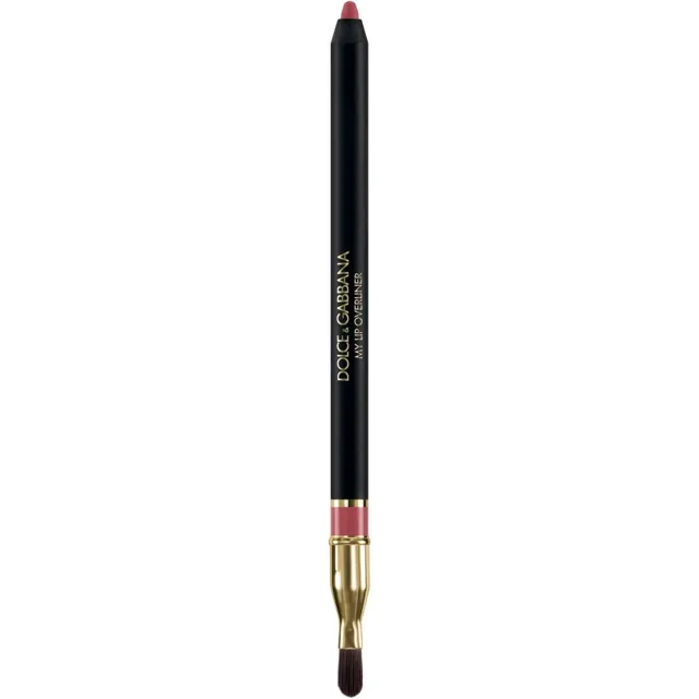 Dolce&Gabbana Classic My Lip Overliner tužka na rty se štětečkem odstín 13 My Candy Pink - Bright Cool Toned Pink 1.2 g