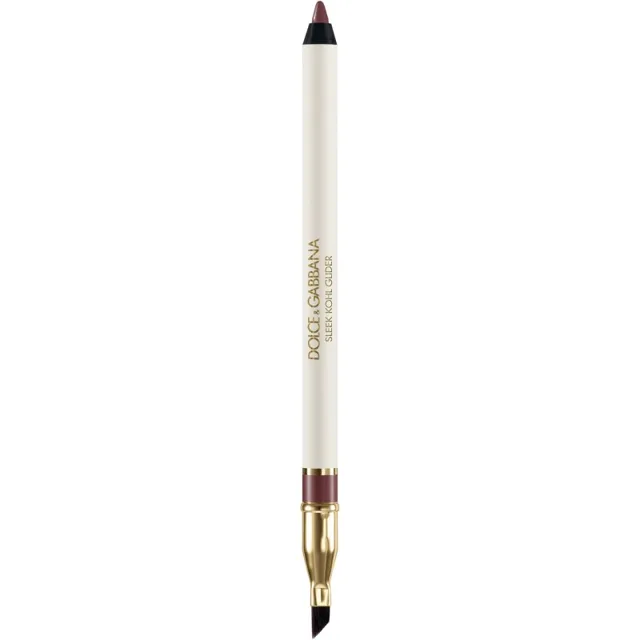 Dolce&Gabbana Classic Sleek Kohl Glider tužka na oči se štětečkem odstín 03 Roaring Burgundy - Deep Warm Red 1.2 g