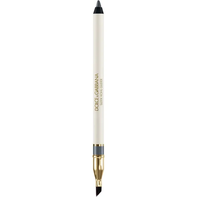 Dolce&Gabbana Classic Sleek Kohl Glider tužka na oči se štětečkem odstín 06 Metallic Steel - Blue Toned Metallic Silver Grey 1.2 g