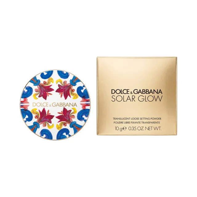 Dolce & Gabbana Dolce&Gabbana Solar Glow Translucent sypký fixační pudr – odstín 2 Sand 10 g