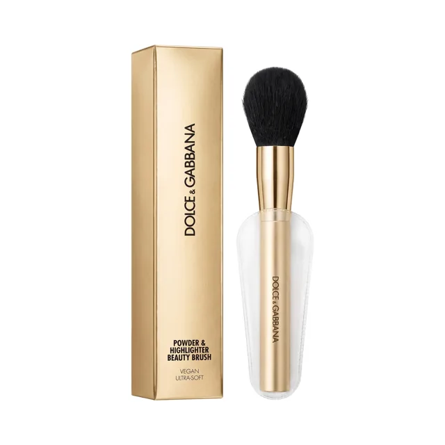 Dolce & Gabbana Kosmetický štětec Dolce&Gabbana na pudr a rozjasňovač-poškozená krabička