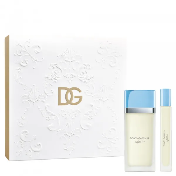 Dolce&Gabbana Light Blue dárkový set (toaletní voda 50 ml + cestovní sprej 10 ml) 1 ks