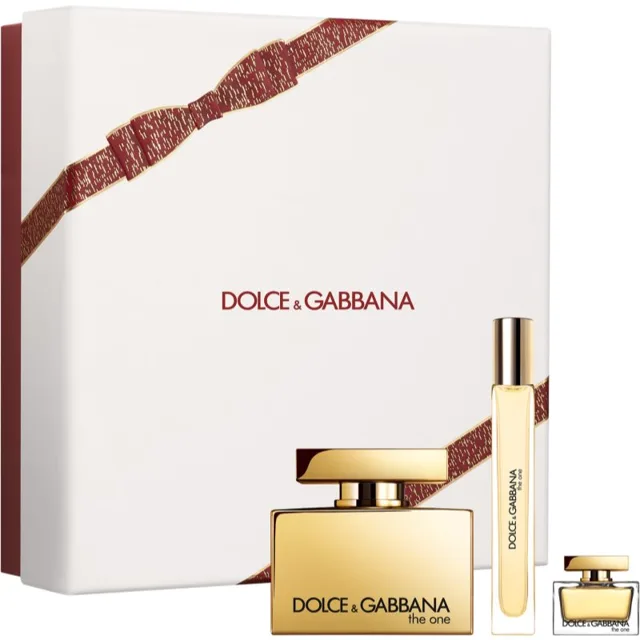 Dolce&Gabbana The One Gold Intense Trio Gift Set dárková sada pro ženy