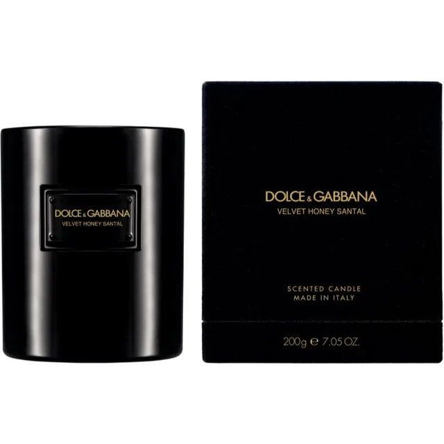 Dolce&Gabbana Velvet Honey Santal Scented Candle vonná svíčka 200 g