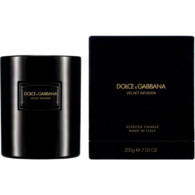 Dolce&Gabbana Velvet Infusion Scented Candle vonná svíčka 200 g