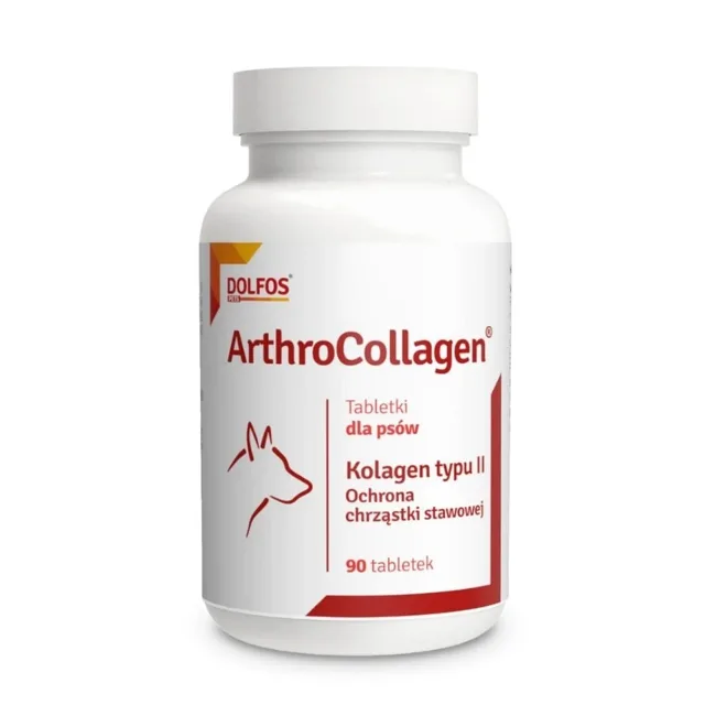 DOLFOS ArthroCollagen, přípravek pro správnou funkci kloubů pro psy, tablety, 90 ks.