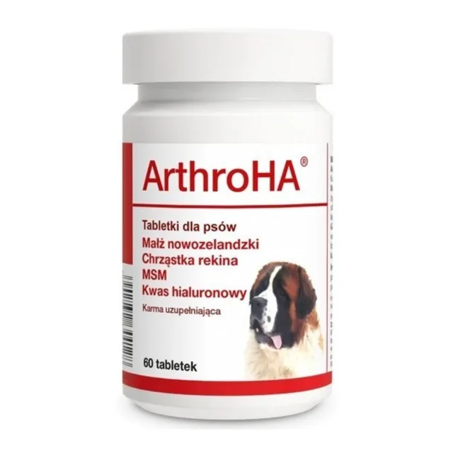 DOLFOS ArthroHA 60 tablet s kyselinou hyaluronovou na klouby pro psy