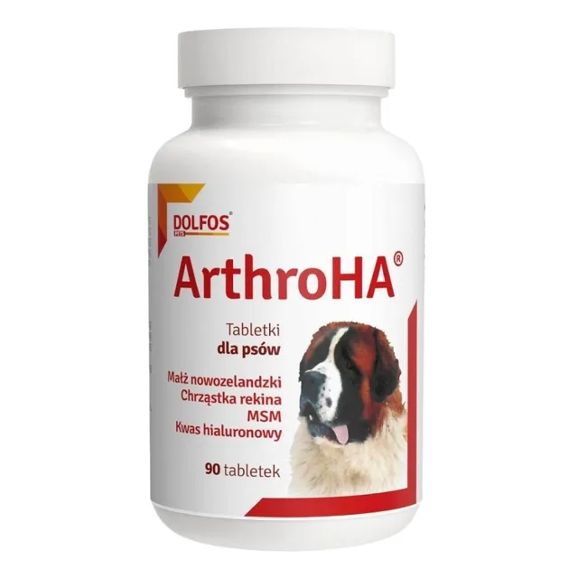 DOLFOS ArthroHA 90 tablet s kyselinou hyaluronovou na klouby pro psy