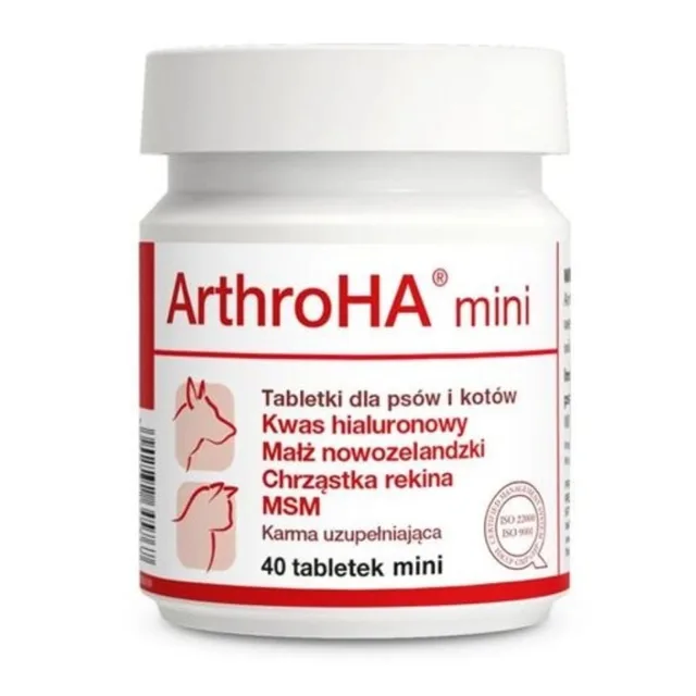DOLFOS ArthroHa mini 40 tabl. doplněk stravy na klouby pro psy a kočky