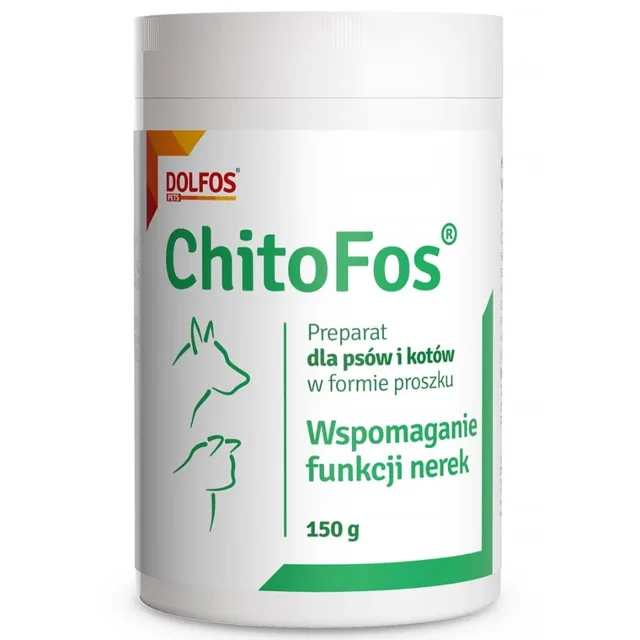 DOLFOS ChitoFos 150g doplněk stravy pro psy a kočky