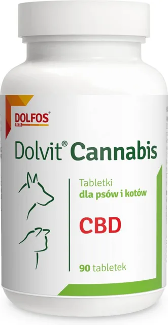 DOLFOS Dolvit Cannabis Přípravek s CBD pro psy a kočky