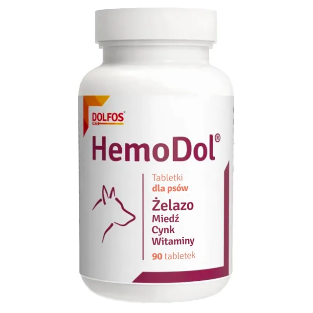 DOLFOS Dolvit Hemodol 90 tabl. vitamíny a minerály pro psy