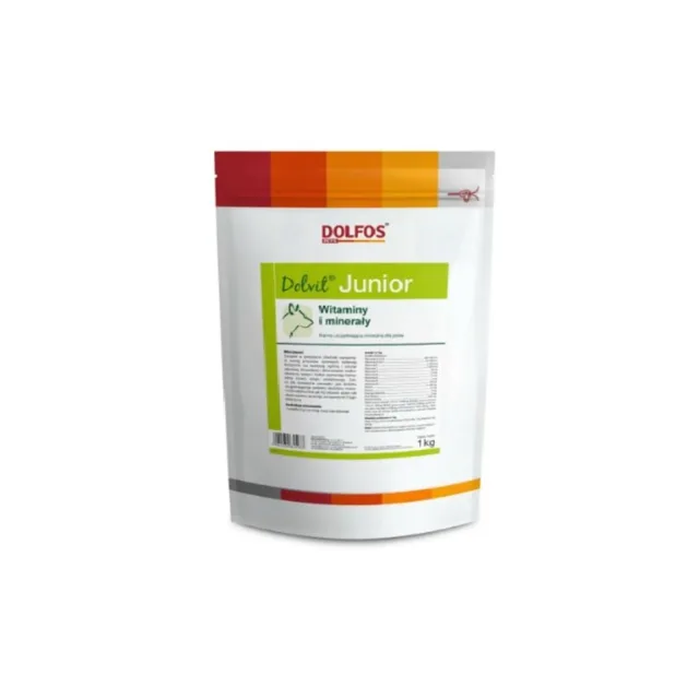 DOLFOS Dolvit Junior 1kg minerálně-vitaminový doplněk v prášku pro štěňata a mladé psy