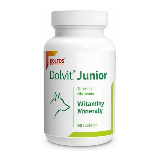 DOLFOS Dolvit Junior 90 tablet vitamíny a minerály pro štěňata a mladé psy