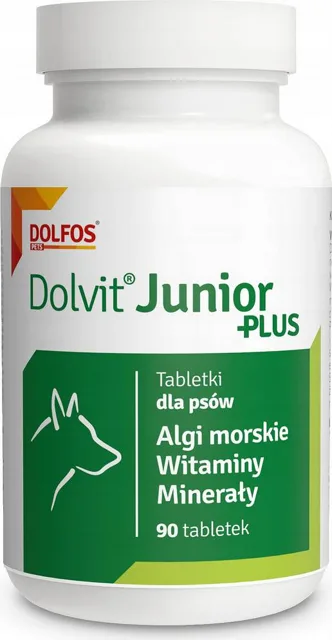 DOLFOS Dolvit Junior Plus 90 tablet vitamíny pro štěňata a mladé psy