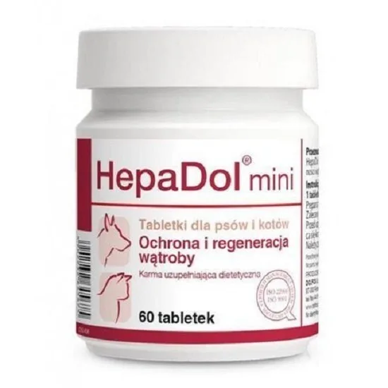 DOLFOS HepaDol mini 60 tablet Přípravek na podporu jater pro psy a kočky