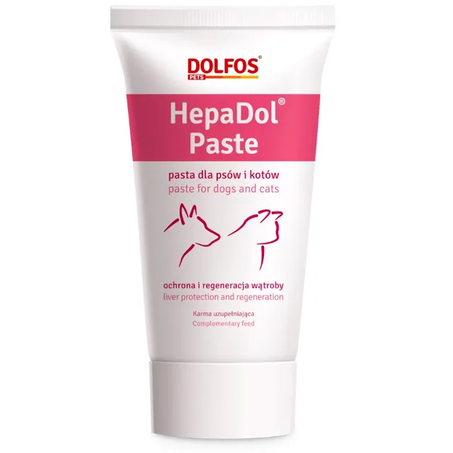 DOLFOS HepaDol Paste 50g pasta na regeneraci jater pro psy a kočky