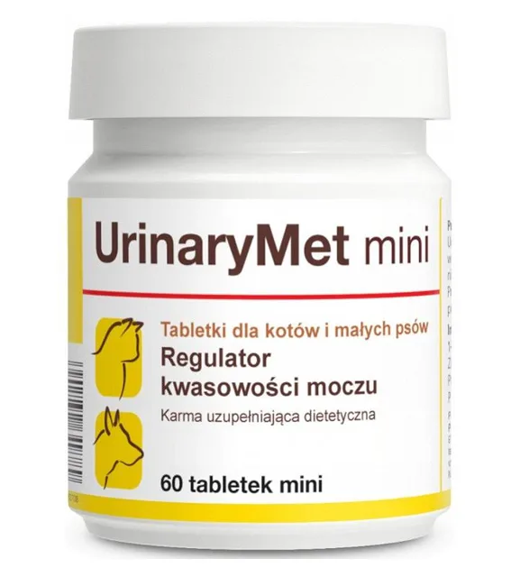 DOLFOS UrinaryMet Mini Doplněk stravy 60 tablet pro psy