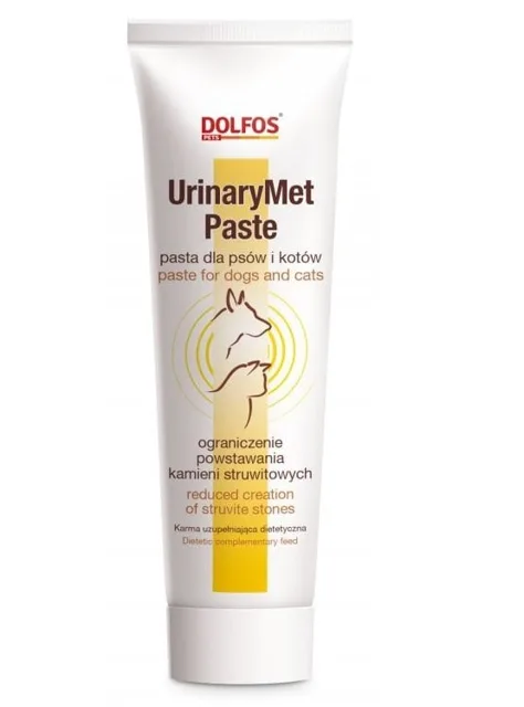 DOLFOS UrinaryMet Paste 100g - pro psy a kočky