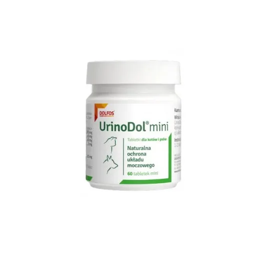 DOLFOS UrinoDol mini 60 tab. podpora močového ústrojí pro kočky a psy