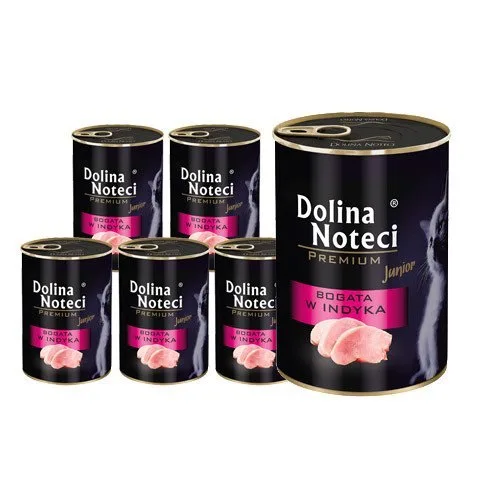 DOLINA NOTECI Cat Premium Junior Krůtí 12x400 g