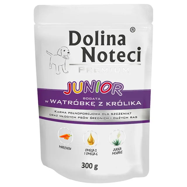 Dolina Noteci Junior 10 x 300 g - hovězí srdce
