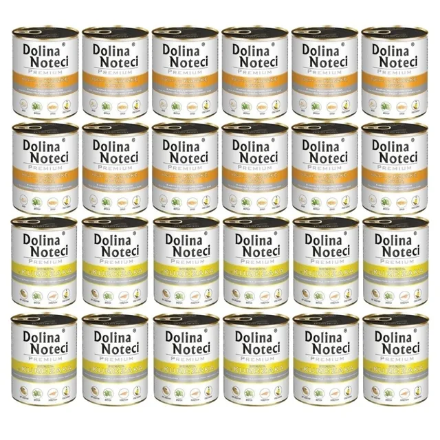 DOLINA NOTECI Mix chutí Premium Bohatá na kuřecí a kachní maso s dýní 24x800g
