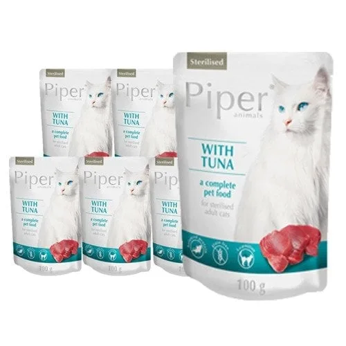 DOLINA NOTECI PIPER CAT s Tuňákem 10x100 g