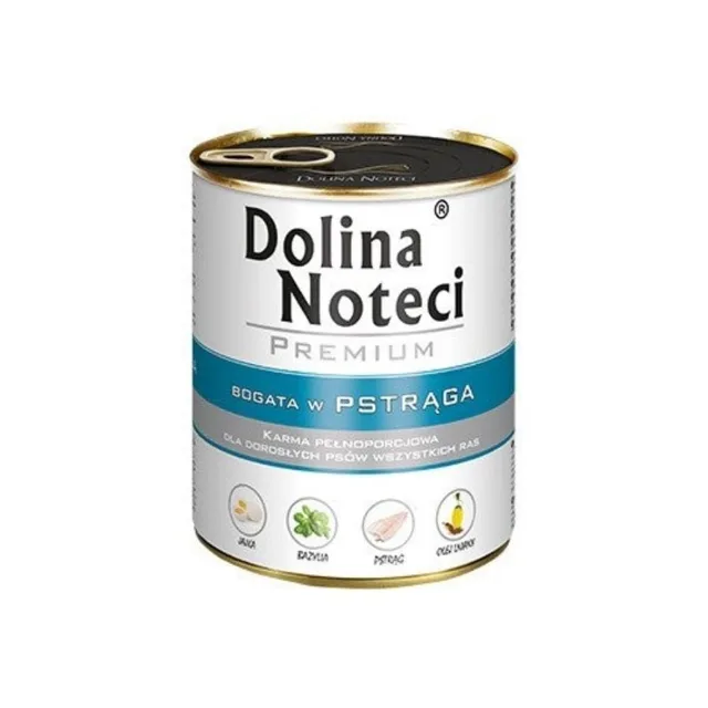 DOLINA NOTECI Prémiová směs chutí bohatá na pstruha a tresku s brokolicí 24x800g