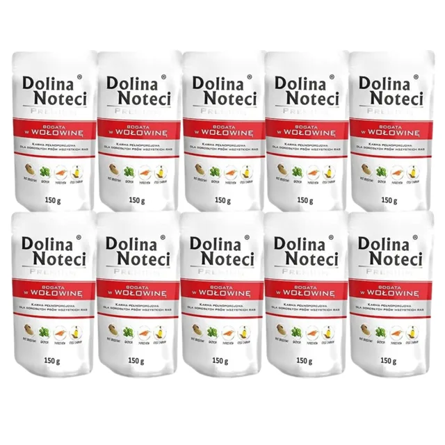 DOLINA NOTECI Prémiové bohaté na hovězí 10x150g