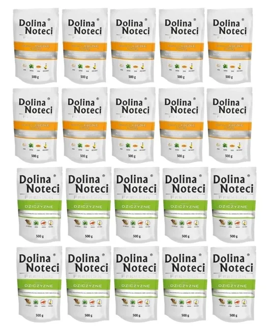 DOLINA NOTECI Prémiový mix chutí Bohatý na kachnu s dýní a zvěřinou 20x500 g