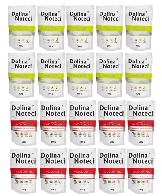 DOLINA NOTECI Prémiový mix chutí husa s bramborami a hovězím masem 20x500 g
