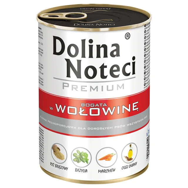 Dolina Noteci Premium 48 x 400 g - hovězí