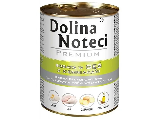 DOLINA NOTECI Premium Bohatá na Husu s Brambory 400g