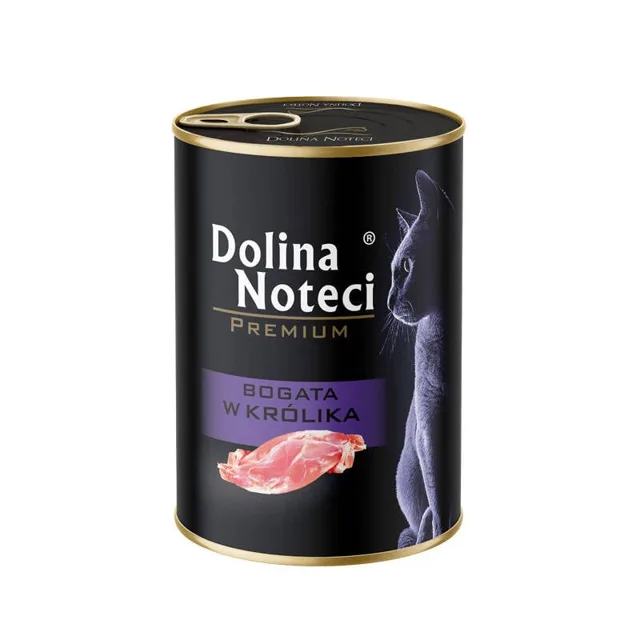 DOLINA NOTECI Premium Bohatá na králíka pro kočky 400 g