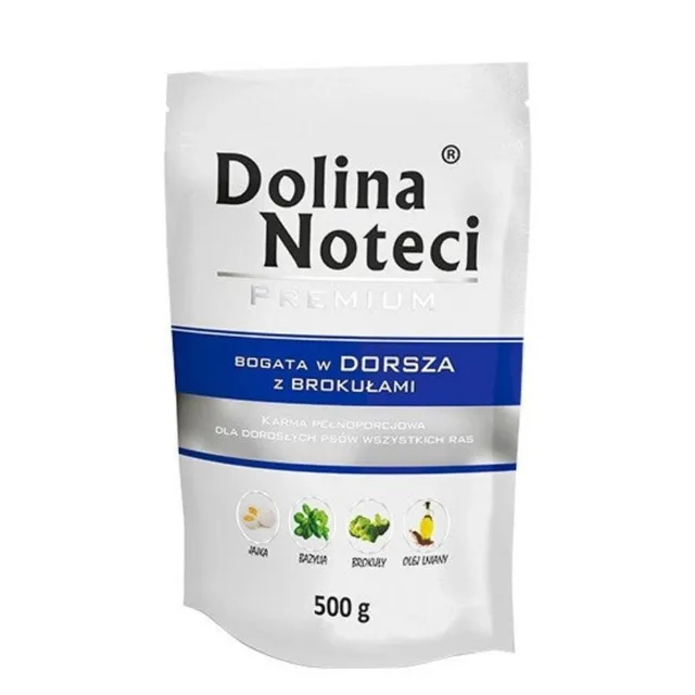 DOLINA NOTECI Premium bohatá na tresku a brokolici 500 g