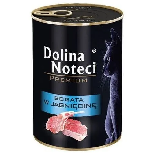 DOLINA NOTECI Premium bohaté na jehněčí pro dospělé kočky 400 g