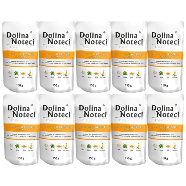 DOLINA NOTECI Premium bohaté na kachnu s dýní 10x150 g