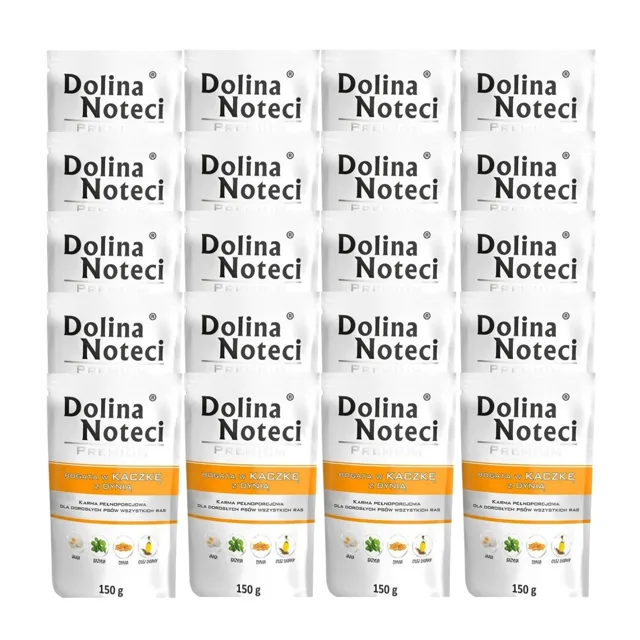 DOLINA NOTECI Premium bohaté na kachnu s dýní 20x150 g