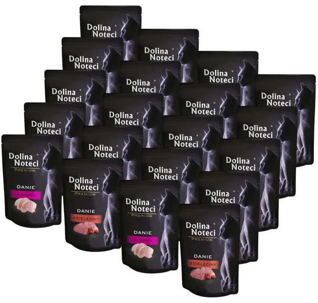 DOLINA NOTECI Premium Danie Mix chutí 20x85 g krmivo pro kočky