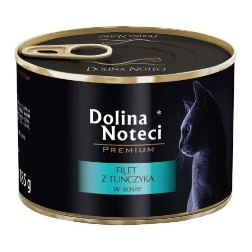 DOLINA NOTECI Premium File z tuňáka 185 g pro dospělé kočky