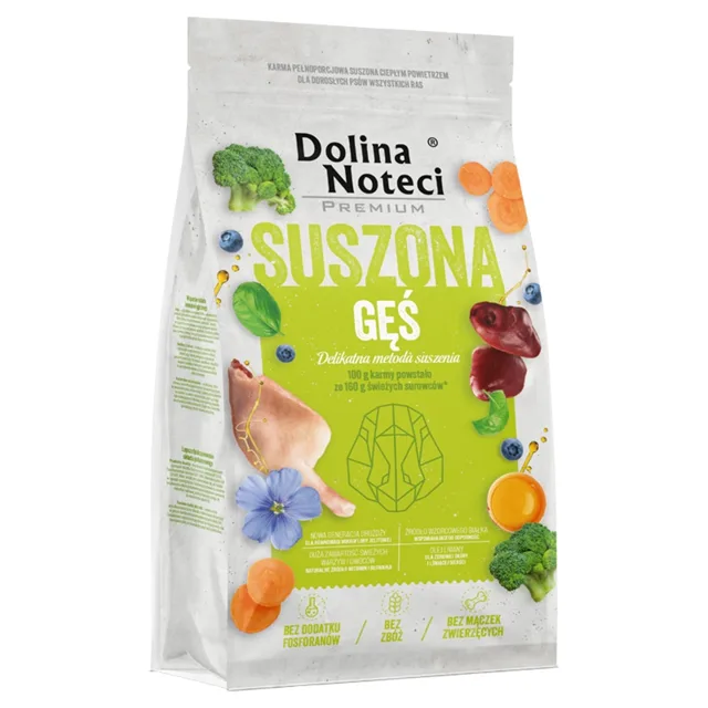 DOLINA NOTECI Premium Husa krmivo sušené pro psy 9 kg